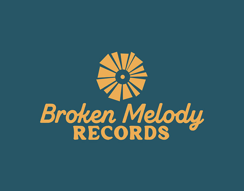 Broken Melody Records brand identity